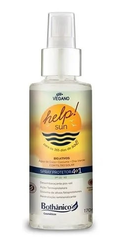 Bothanico Spray Protetor 4x1 Help Sun 170ml 