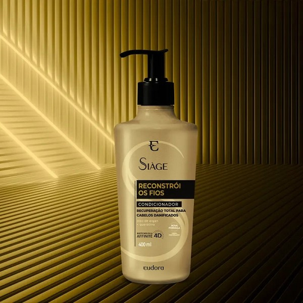 Eudora Siage Reconstroi Os Fios Condicionador 400ml 