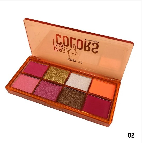 Pink 21 Paleta De Sombras Party Colors 9g Cs3092 