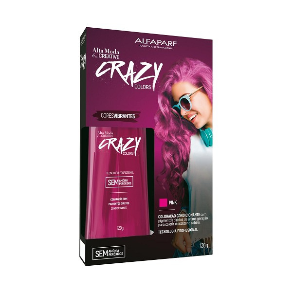 Alta Moda Creativ Crazy Color Pink 120g 