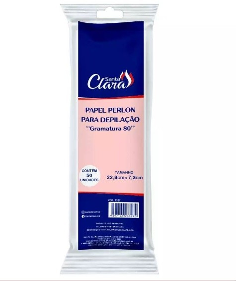 Santa Clara Papel Depilatorio 50 Un R:3327 