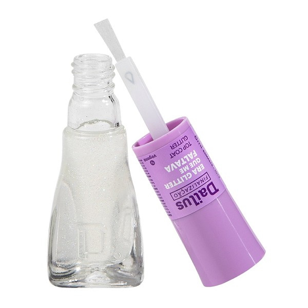 Dailus Esmalte Top Coat Glitter-era Glitter Que Me Faltava 8 Ml 