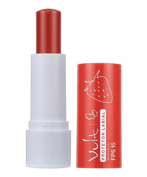 Vult Balm Protetor Labial Morango Com Fps 15 3,5g 