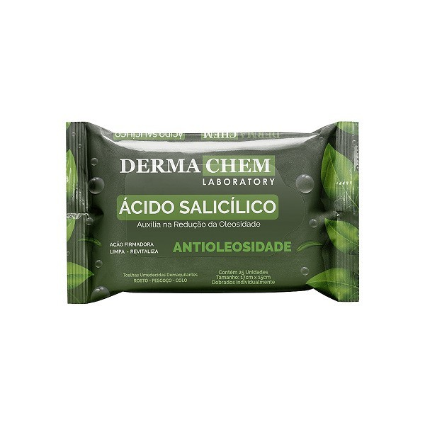 Derma Chem Lencos Demaquilantes Antioleosidade 