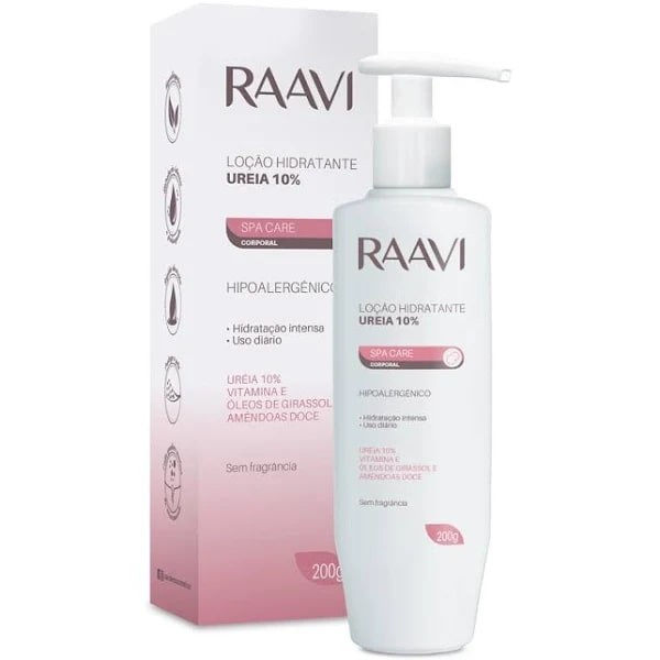 Raavi Loção Hidratante Ureia 10% 200 G (pa2600) 