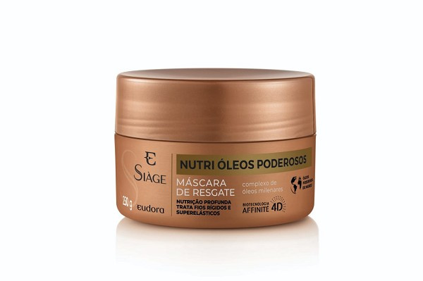 Eudora Siage Nutri Oleos Poderosos Mascara 250g 