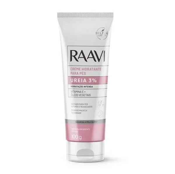 Raavi Creme Hidratante Para Os Pes 100g (pa2877) 