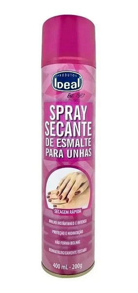 Ideal Spray Secante De Esmaltes 400ml 