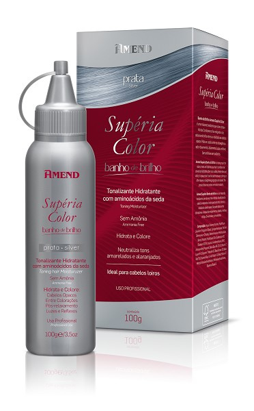 Amend Supéria Color Tonaliz Prata 