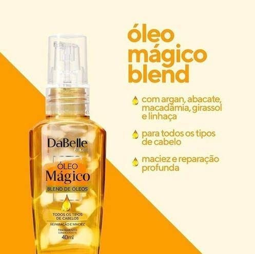 Dabelle Oleo Magico Blend De Oleos 45ml 