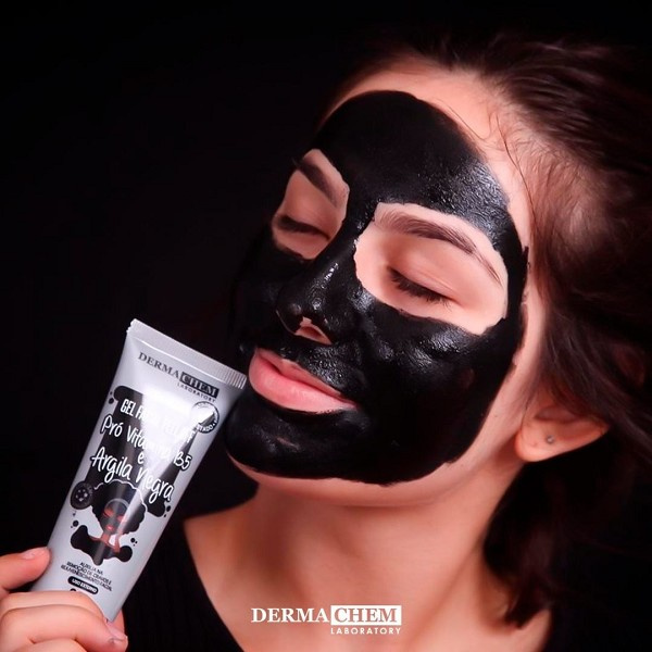 Derma Chem Gel Peel Off Argila Negra Dermachem 60g 