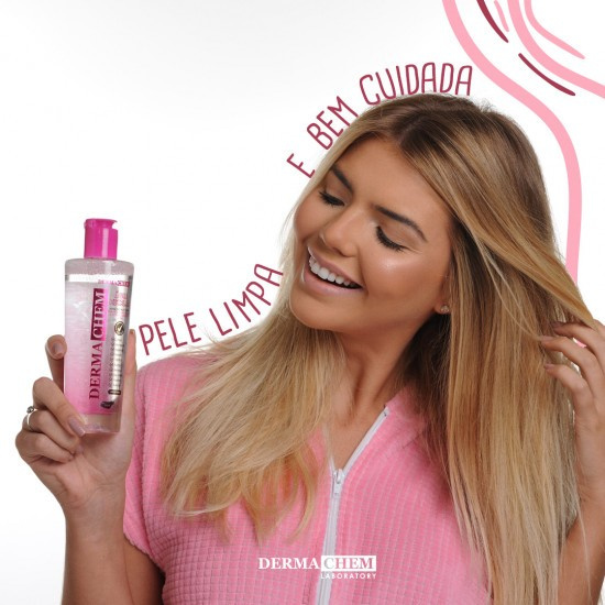 Derma Chem Agua Micelar Acido Hialuronico 250ml 