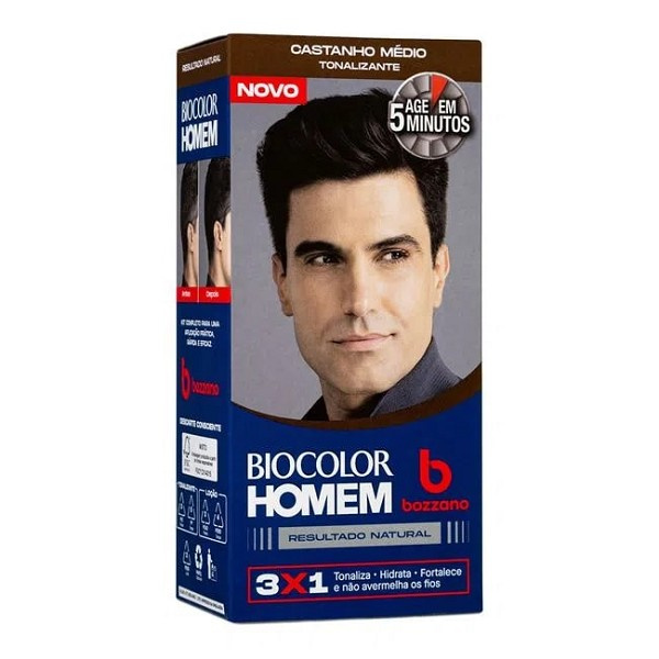 Biocolor Homem Castanho Medio 