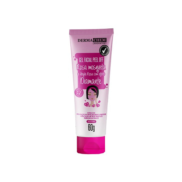 Derma Chem Gel Peel Off Rosa Mosqueta Dermachem 60 G 