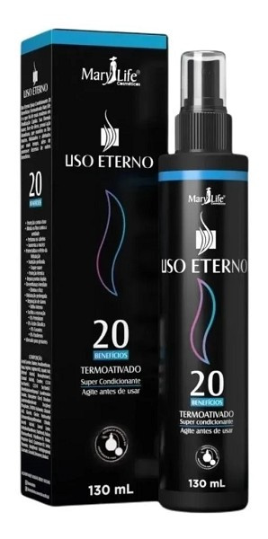 Mary Life Liso Eterno Spray Termoativado 130ml 