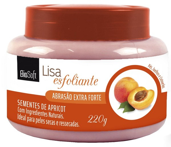 Bio Soft Lisa Esfoliante Sementes De Apricot 220g 
