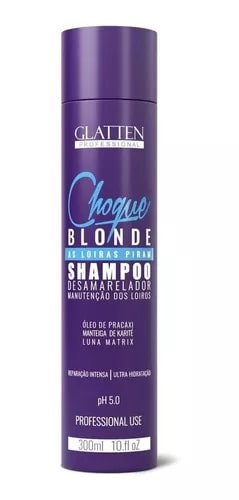 Glatten Sh Choque Blonde 300ml 