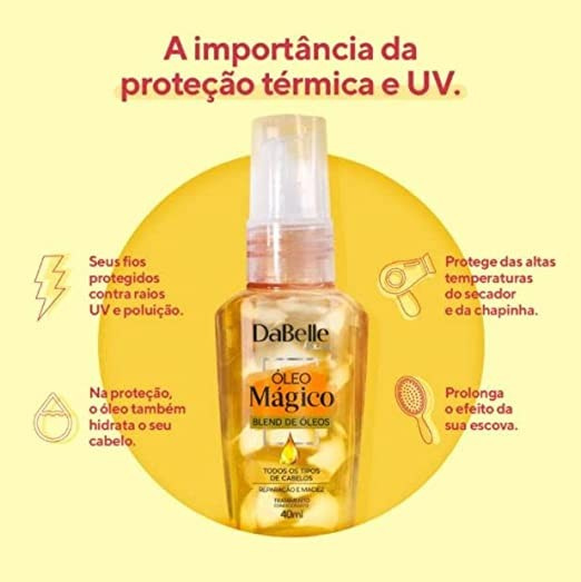 Dabelle Oleo Magico Blend De Oleos 45ml 