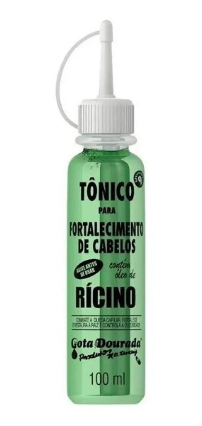 Gota Dourada Fortalecimento Tonico Ricino 100ml (07881) 