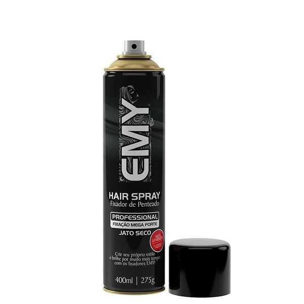 Emy Spray Fixador De Penteado Mega Forte 400ml 