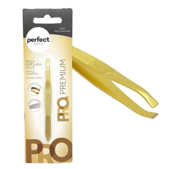 Perfct Nails Pinca Perolada Gold Ref:142 