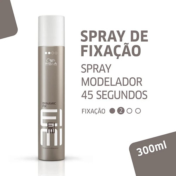 Wella Eimi Dynamic Fix Spray Modelador 45 Segundos 300ml 