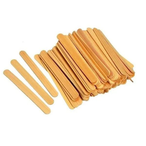 Landh S Palito Para Depilacao Com 50 Un (abaixador De Lingua) Ref:0205 