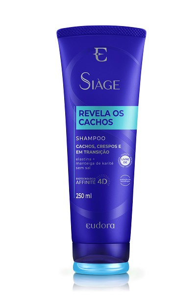Eudora Siage Revela Os Cachos Shampoo 250ml 
