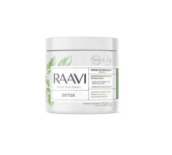 Raavi Creme De Massagem Detox 500g 