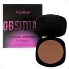 Ruby Rose Obisidian Crystal Powder Po Compacto Cor 17 9,6g 