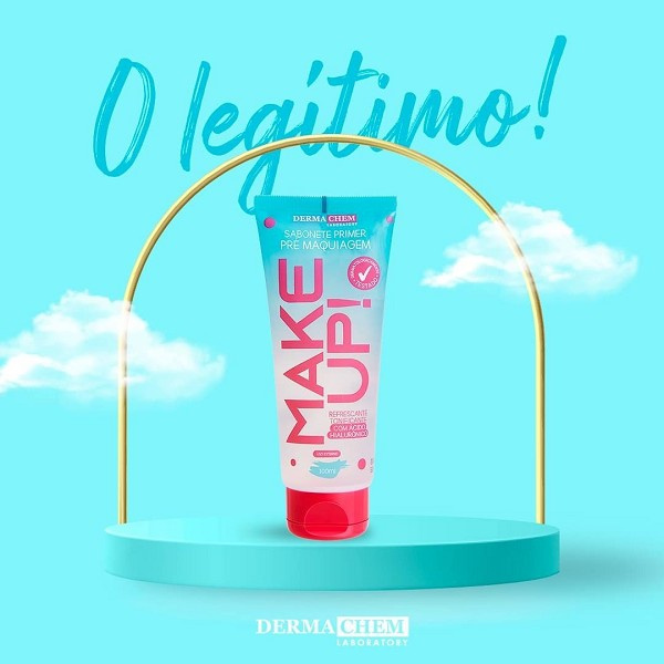 Derma Chem Sabonete Pre Maquiagem 100ml 
