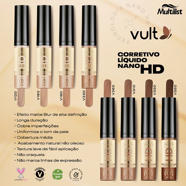 Vult Corretivo Liq Nano Hd Cor V160 6g 