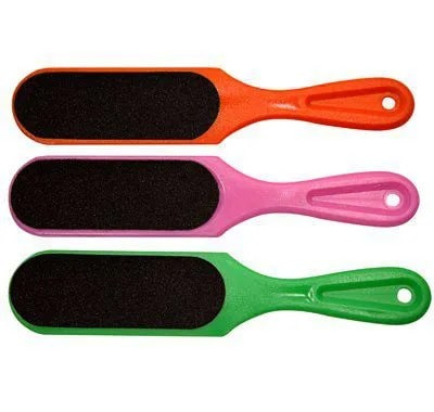 Rafaini Lixa Pés Plástica Preta Anatomica Ref:882 