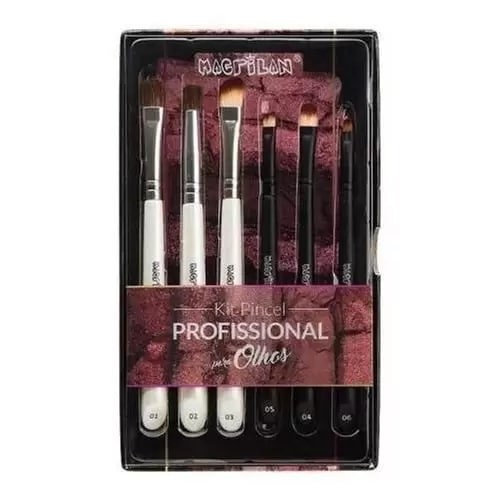 Macrilan Kit Pincel Olhos Ref:wb300 