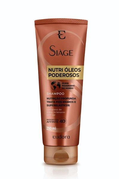 Eudora Siage Nutri Oleos Poderosos Shampoo 250ml 