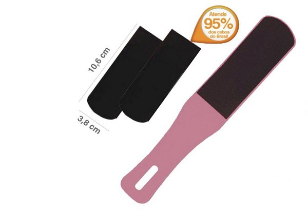 Raskalo Lixa Pés Preciosa Estreita Com Refil Ref:1022 