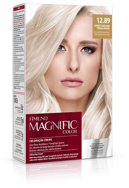 Amend Magnific Color 12.89 Louro Clarissimo Perola Cendre 