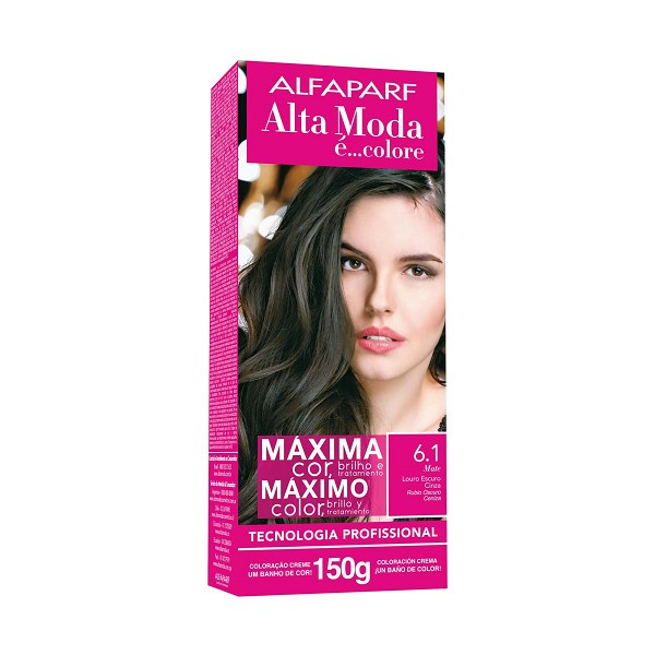 Alta Moda 6.1 Louro Escuro Cinza 150g 