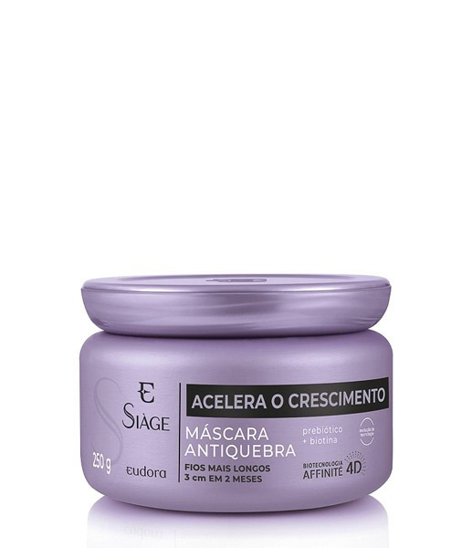 Eudora Siage Acelera O Crescimento Mascara 250g 