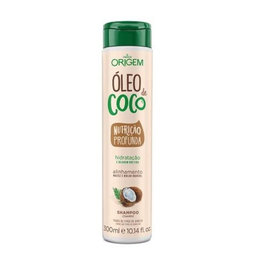 Origem Oleo De Coco Nutriçao Profunda Shampoo 300ml 