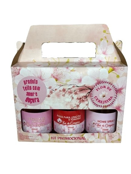 Perfumaria Brasil Kit Trio Flor De Cerejeira Ref:520101708 