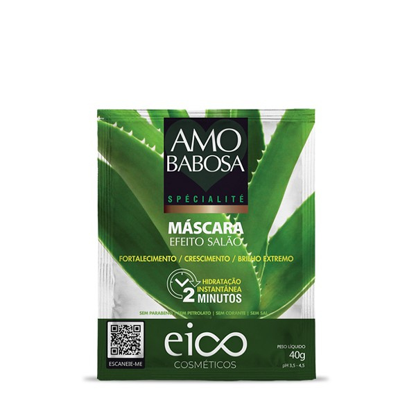 Eico Babosa Mascara Sache 2 Minutos 40g 