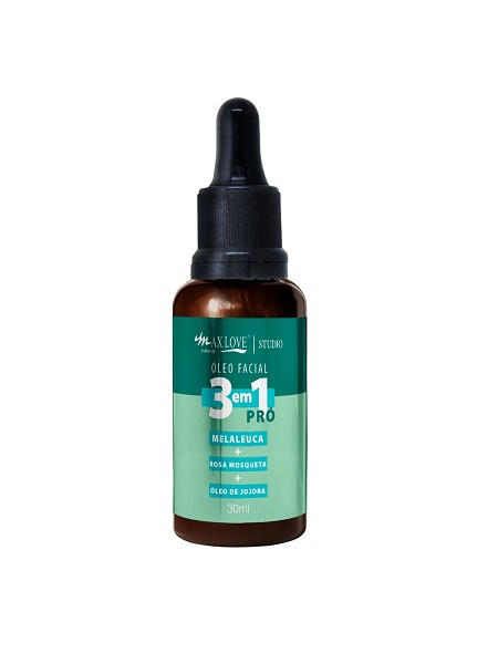 Max Love Oleo Facial 3 Em 1 Pro 30ml 