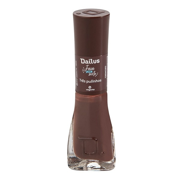 Dailus Esmalte Cremoso Tres Pulinhos Faça Sua Sorte 8ml 