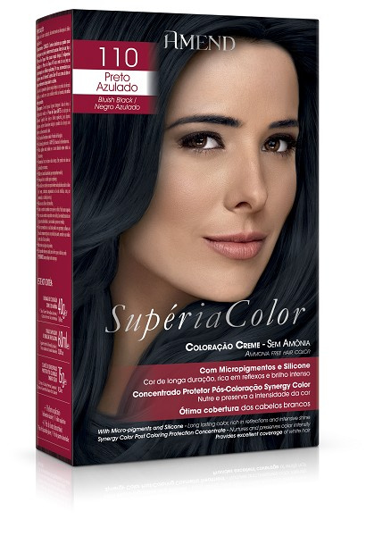 Amend Superia Color 110 Preto Azulado 