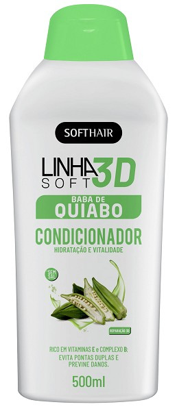 Softhair Baba De Quiabo Condicionador 3d 500ml 