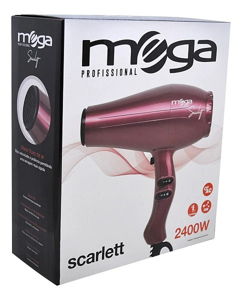 Mega Secador Profissional Scarlett 2400w 220v 
