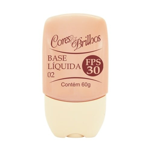 Cores&brilhos Base Liquida 02 60g (nova) 