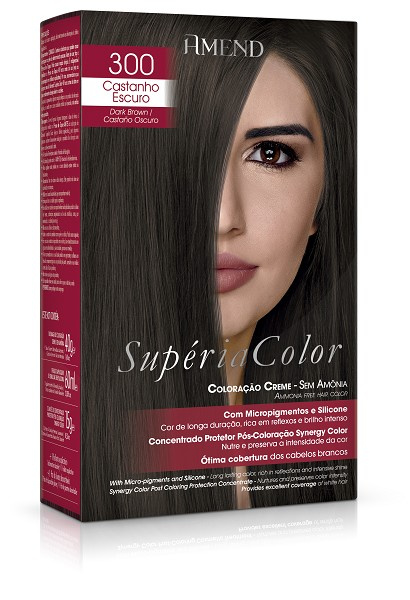 Amend Superia Color 300 Castanho Escuro 