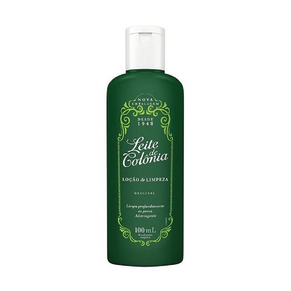 Leite De Colonia Loçao De Limpeza Verde 100ml 